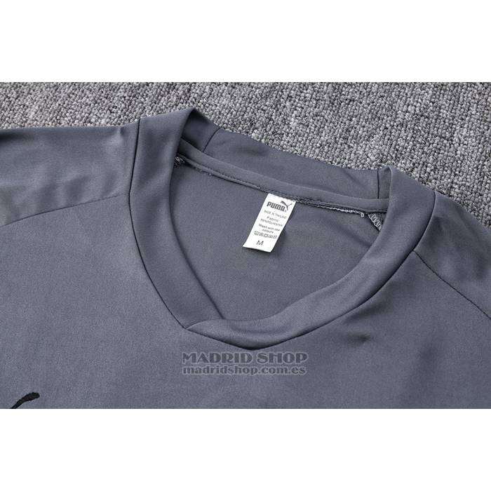Chandal del Borussia Dortmund Manga Corta 2022-2023 Gris - Pantalon Corto